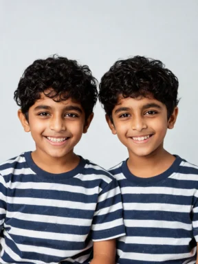 Ali and Ahmad, Twin boys · naughty