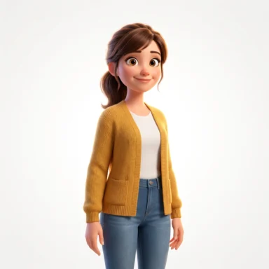 Mum, Mother · cheerful