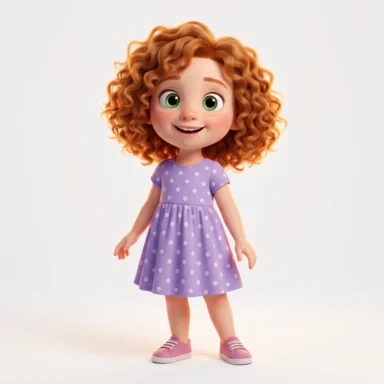 Lily, Girl, 5 · playful