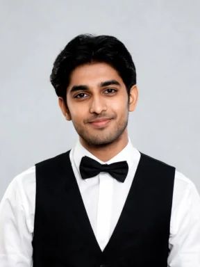 Asif, Restaurant waiter · polite
