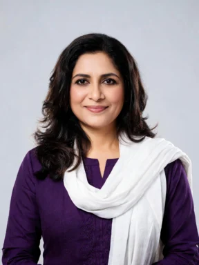 Farah, Presenter · friendly