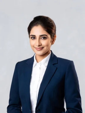 Amna, Flight attendant · polite